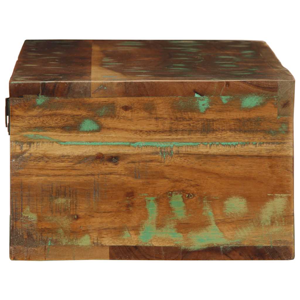 Mobile TV a Parete 100x30x19 cm in Legno Massello di Recupero - homemem39