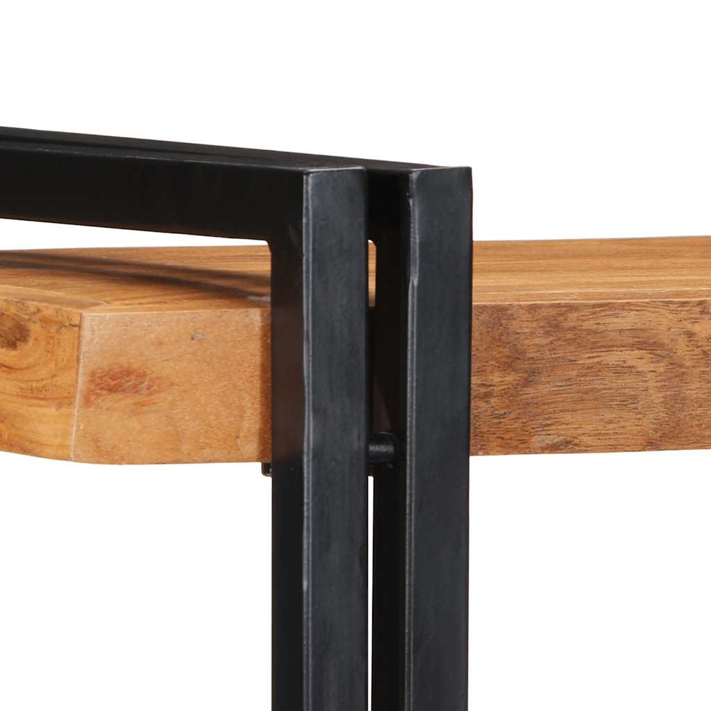 Mensola da Parete 70x33x35 cm Legno Massello di Acacia - homemem39