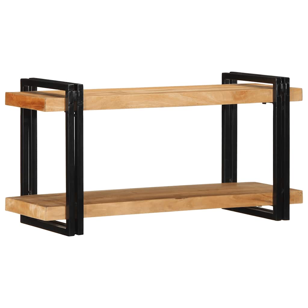Mensola da Parete 90x33x45 cm Legno Massello di Acacia - homemem39