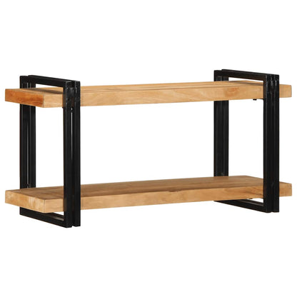 Mensola da Parete 90x33x45 cm Legno Massello di Acacia - homemem39