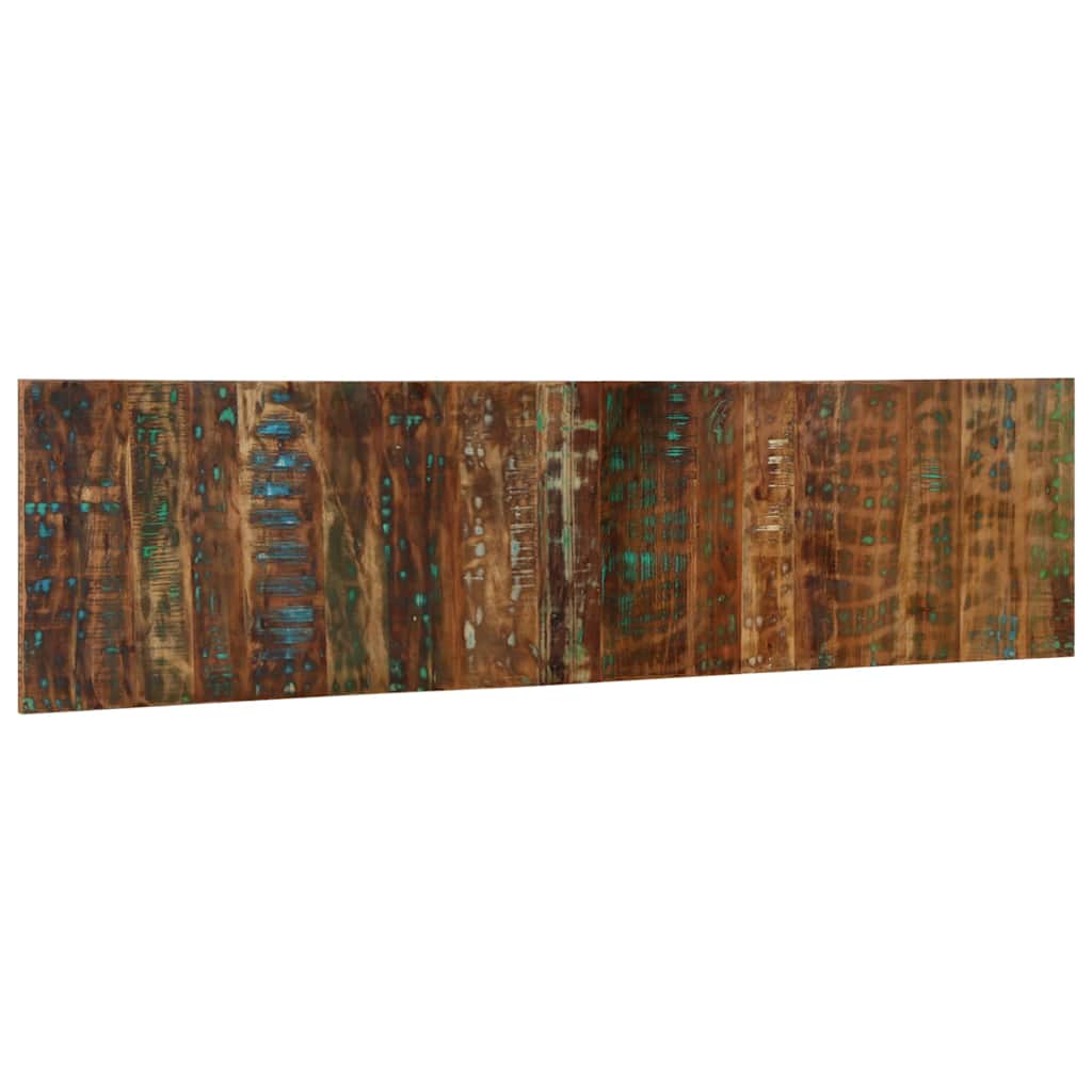 Testiera Multicolore 200 cm in Legno Massello Recupero