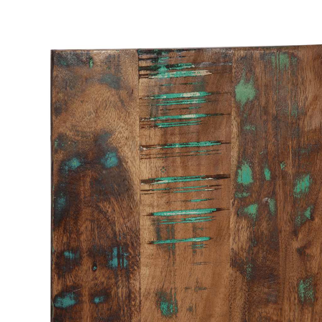 Testiera Multicolore 200 cm in Legno Massello Recupero