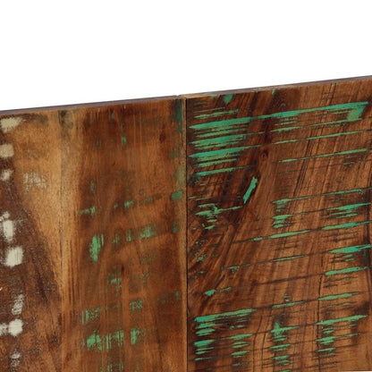 Testiera Multicolore 200 cm in Legno Massello Recupero