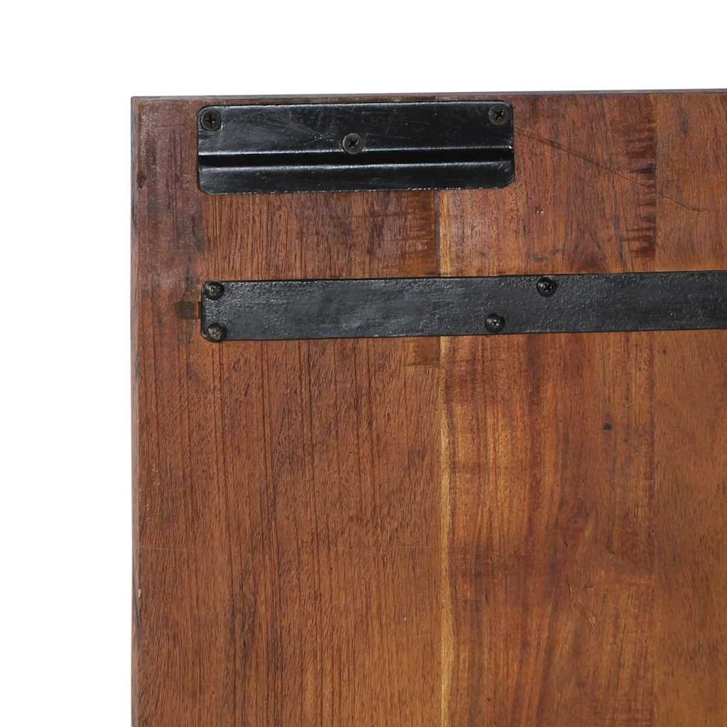 Testiera Multicolore 200 cm in Legno Massello Recupero