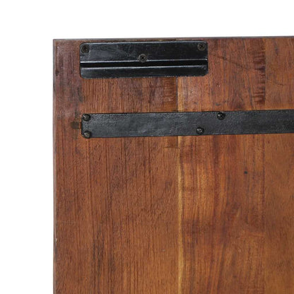 Testiera Multicolore 200 cm in Legno Massello Recupero