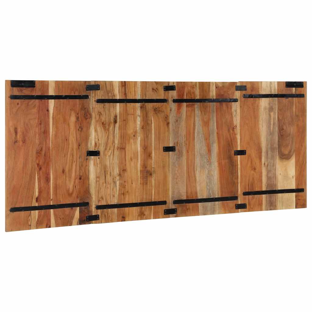 Testiera 200 cm in Legno Massello di Acacia