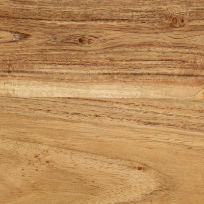 Comodino 50x27x50 cm in Legno Massello di Acacia