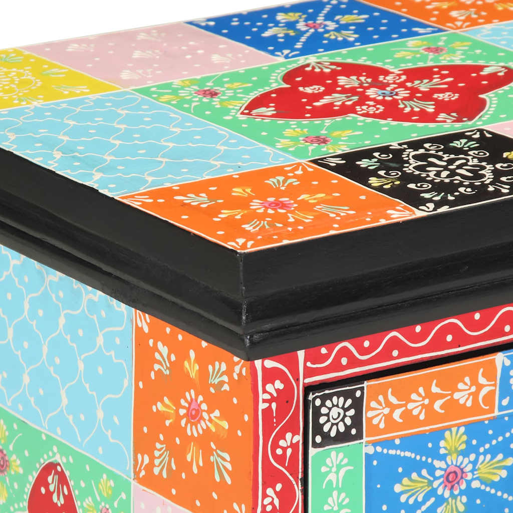 Armadio da Notte con cassetto Multicolore 40 x 35 x 45 cm