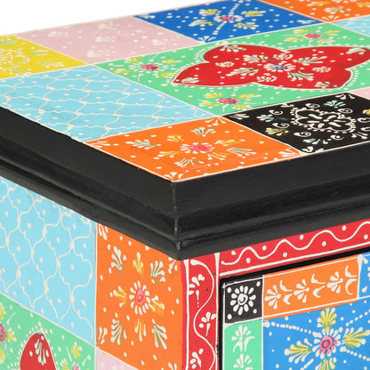 Armadio da Notte con cassetto Multicolore 40 x 35 x 45 cm