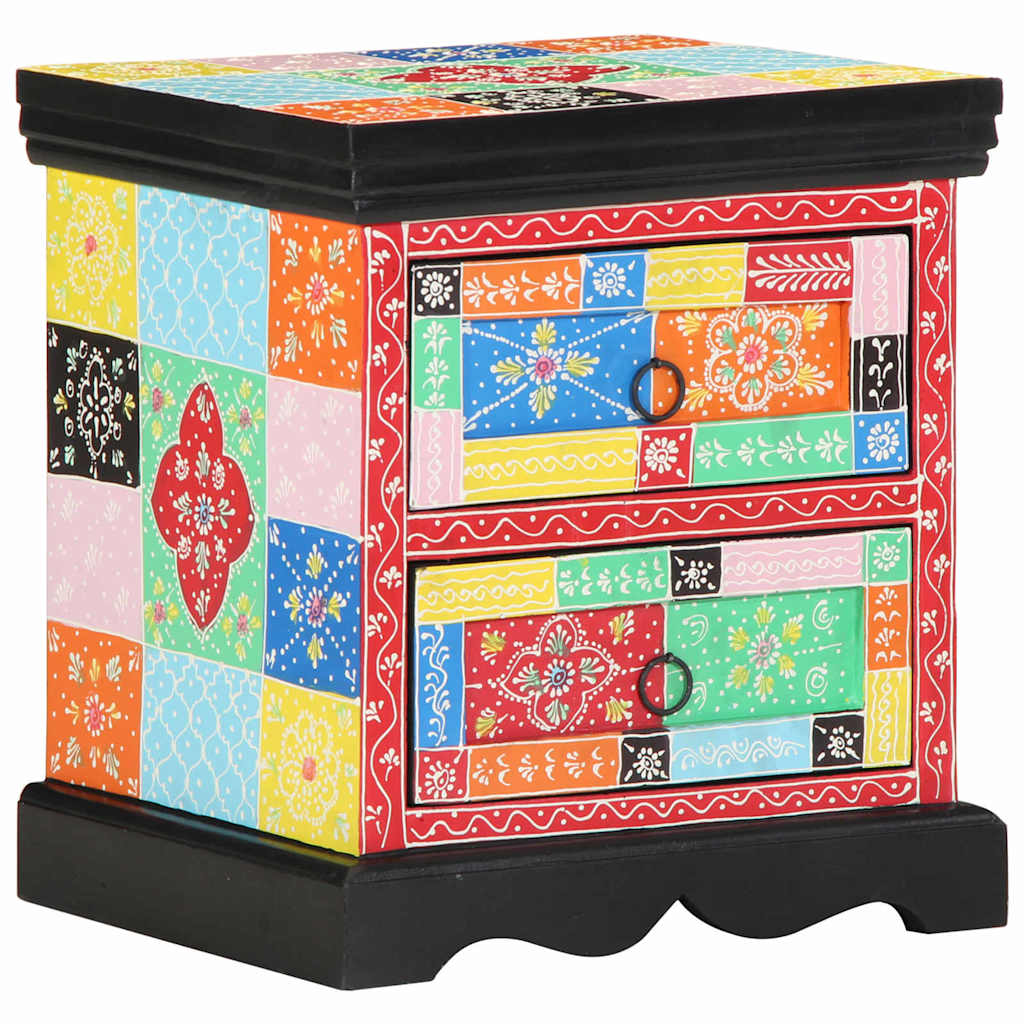Armadio da Notte con cassetto Multicolore 40 x 35 x 45 cm