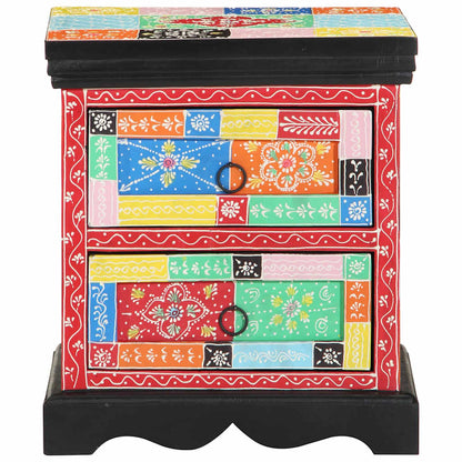 Armadio da Notte con cassetto Multicolore 40 x 35 x 45 cm