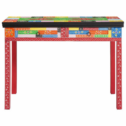 Scrivania Marrone 100 x 50 x 75 cm Legno massello di mango