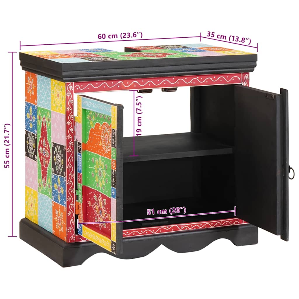 Armadio sottolavello con archiviazione Marrone 60 x 35 x 55 cm | homemem39