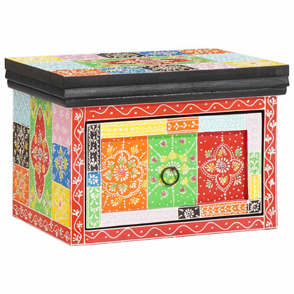Armadio da Notte con cassetto 2 pcs Multicolore 40 x 30 x 28 cm