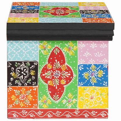 Armadio da Notte con cassetto 2 pcs Multicolore 40 x 30 x 28 cm