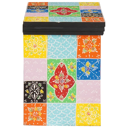 Armadio da Notte con cassetto Multicolore 40 x 30 x 40 cm