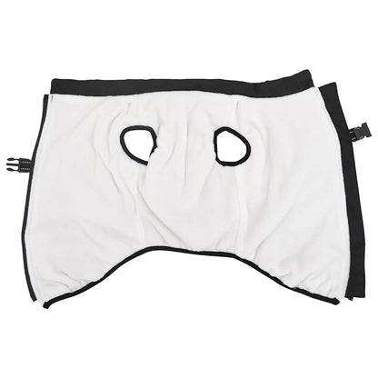 Cappotto Cani con Imbracatura Impermeabile Riflettente Nero L68 | homemem39