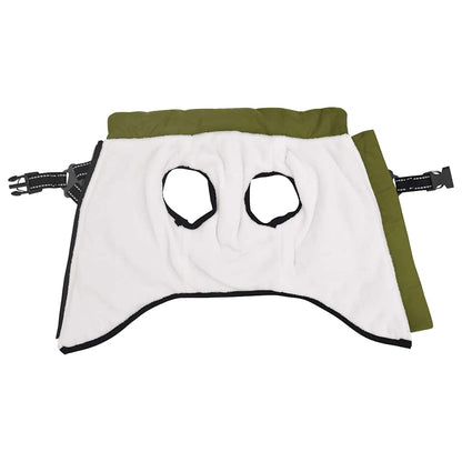 Cappotto Cani Imbracatura Impermeabile Riflettente Verde L24