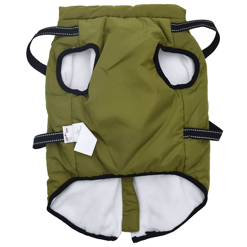 Cappotto Cani Imbracatura Impermeabile Riflettente Verde L68 | homemem39