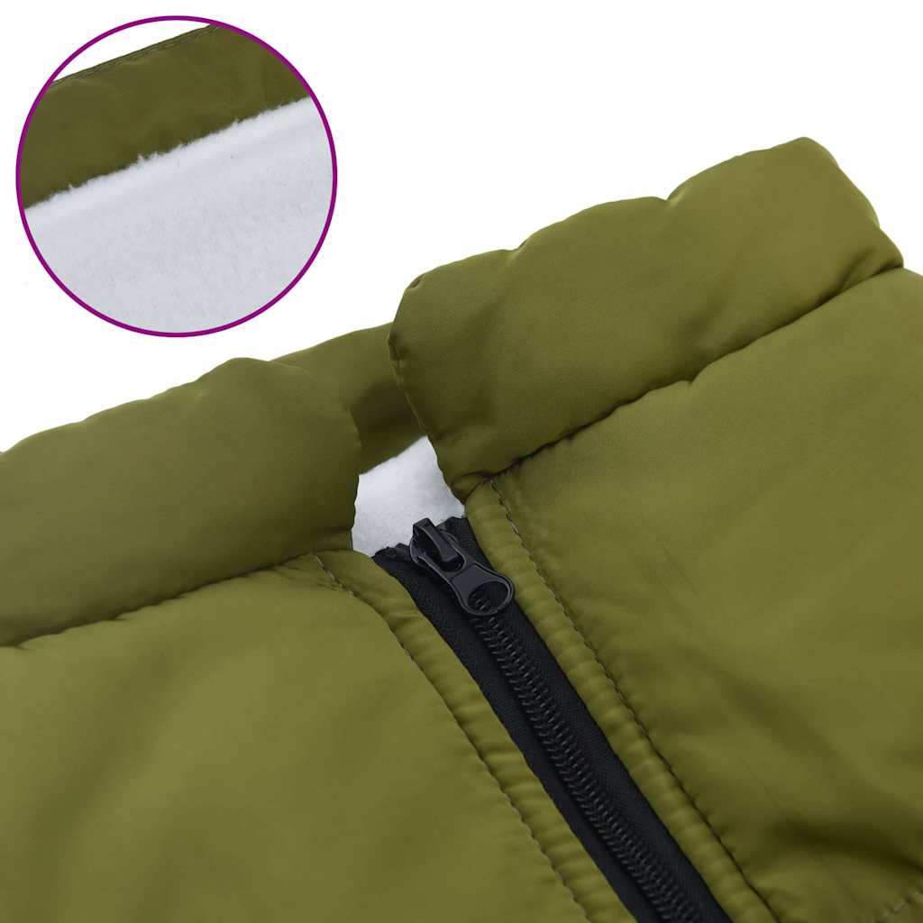 Cappotto Cani Imbracatura Impermeabile Riflettente Verde L68 | homemem39