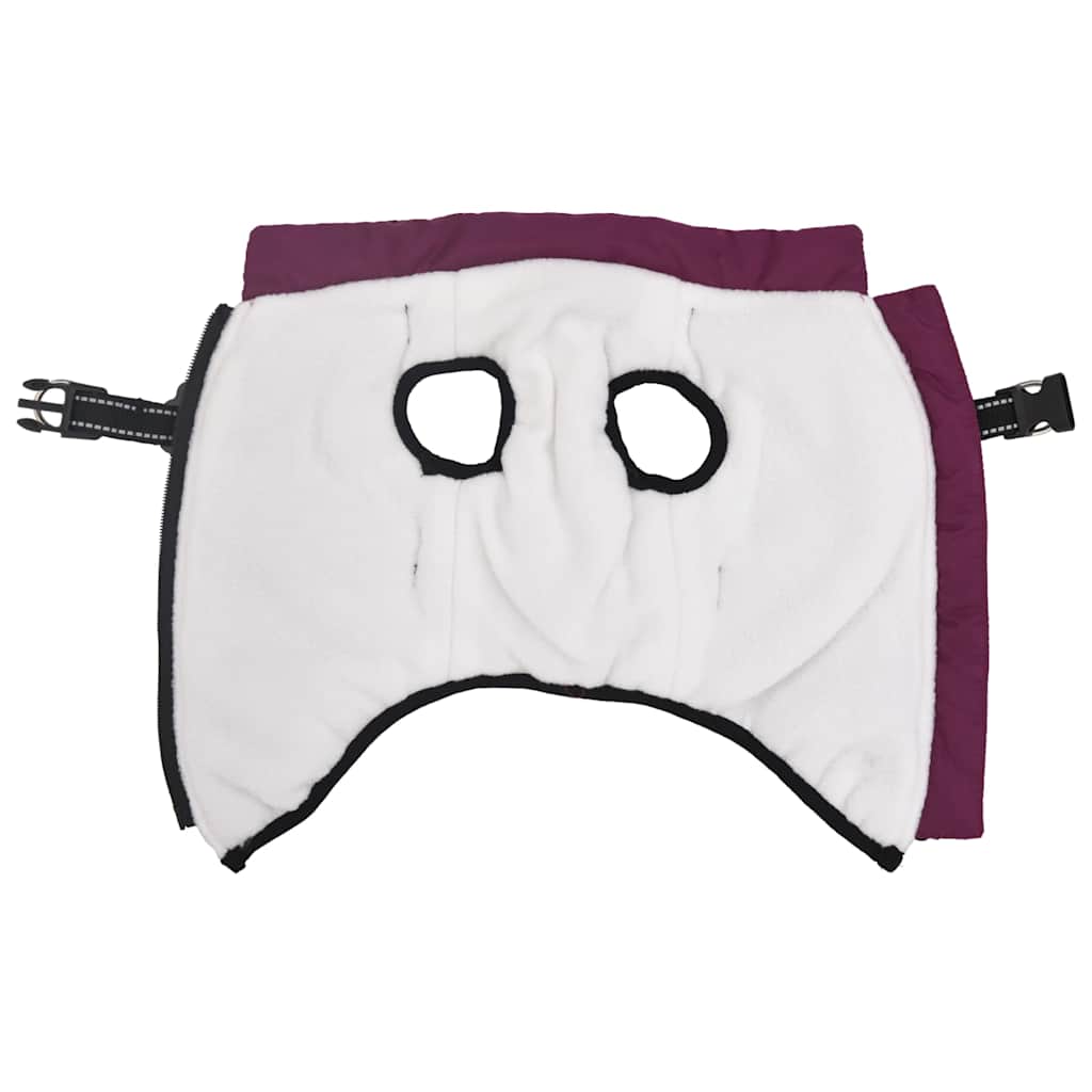 Cappotto Cani Imbracatura Impermeabile Riflettente Viola L32 | homemem39