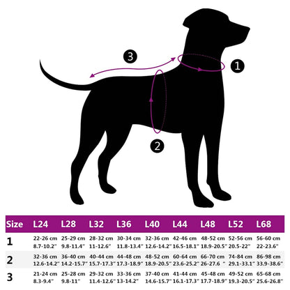 Cappotto Cani Imbracatura Impermeabile Riflettente Viola L32 | homemem39