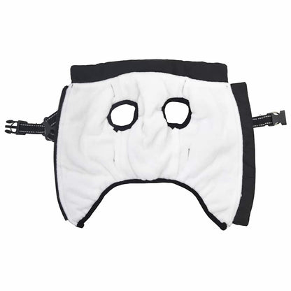 Cappotto Cani con Imbracatura Impermeabile Riflettente Nero L40 | homemem39