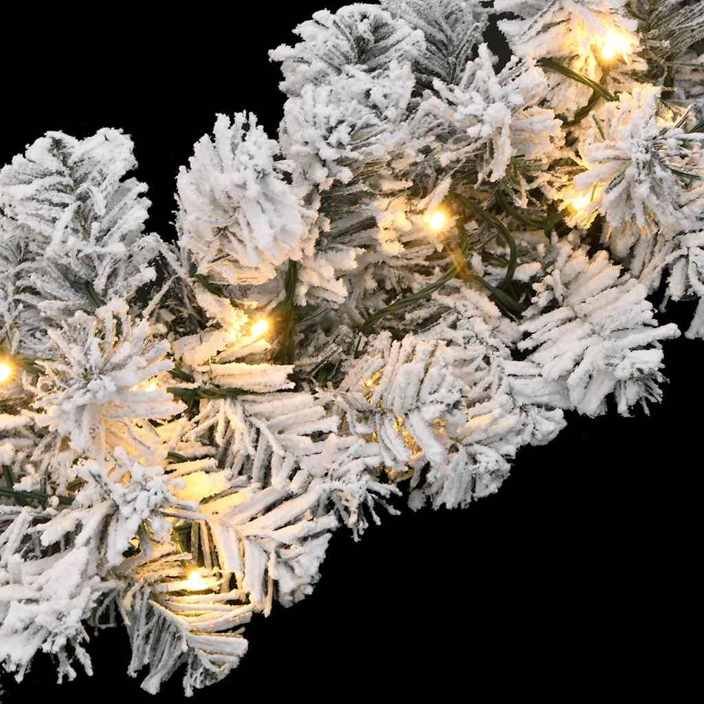 Ghirlanda Natalizia con Luci a LED 20 m in PVC Verde | homemem39