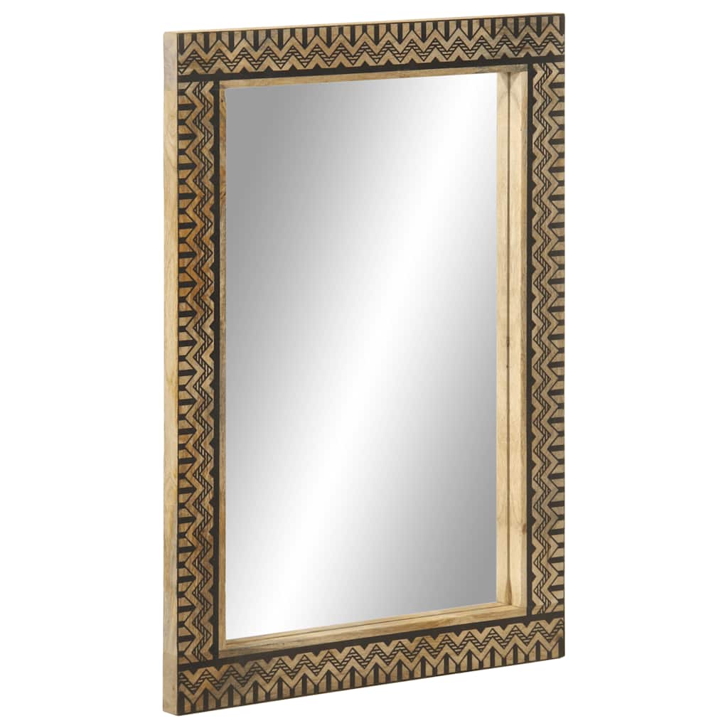 Set Mobili da Bagno 5 pz in Legno Massello di Mango