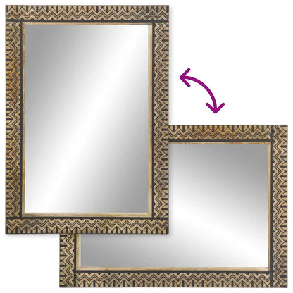 Set Mobili da Bagno 5 pz in Legno Massello di Mango