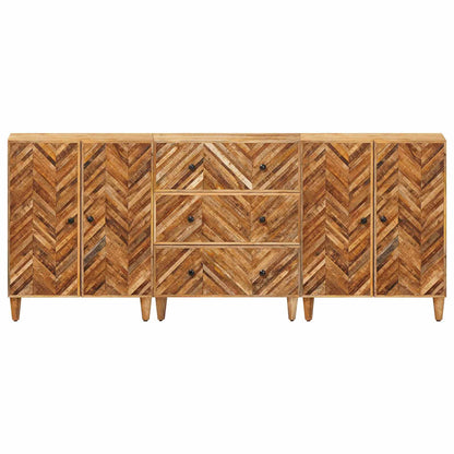Armadi di Stoccaggio 3 pcs Marrone 60 x 33,5 x 75 cm | homemem39