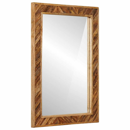 Set di Armadi da Bagno con porta 3 pcs Legno di mango massello | homemem39