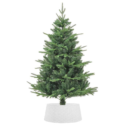Gonna per Albero di Natale Bianca Ø56x23 cm in Plastica