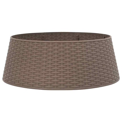 Gonna per Albero di Natale Marrone Ø65x23 cm in Plastica