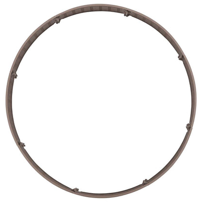 Gonna per Albero di Natale Marrone Ø65x23 cm in Plastica