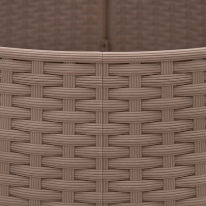 Gonna per Albero di Natale Marrone Ø65x23 cm in Plastica