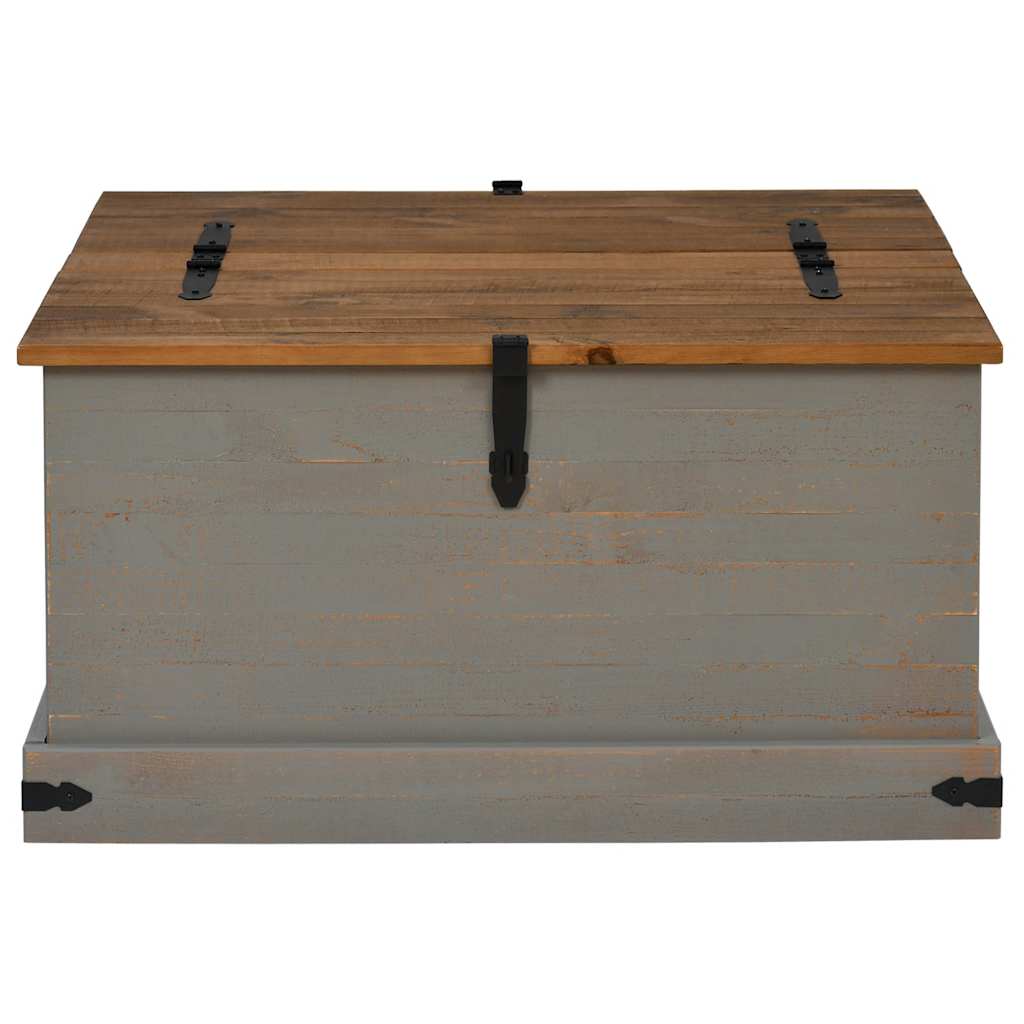 Cassapanca HALDEN 91x91x47 cm in Legno Massello di Pino