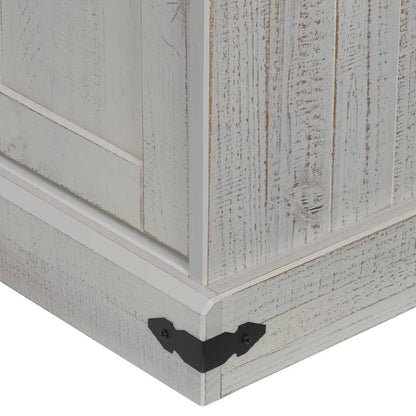 Mobile Porta TV HALDEN 2 Ante Scorrevoli Bianco 150x40x60 cm - homemem39