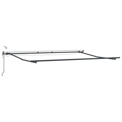Tenda da Sole Retrattile Automatica con LED Bordò 450x300 cm | homemem39