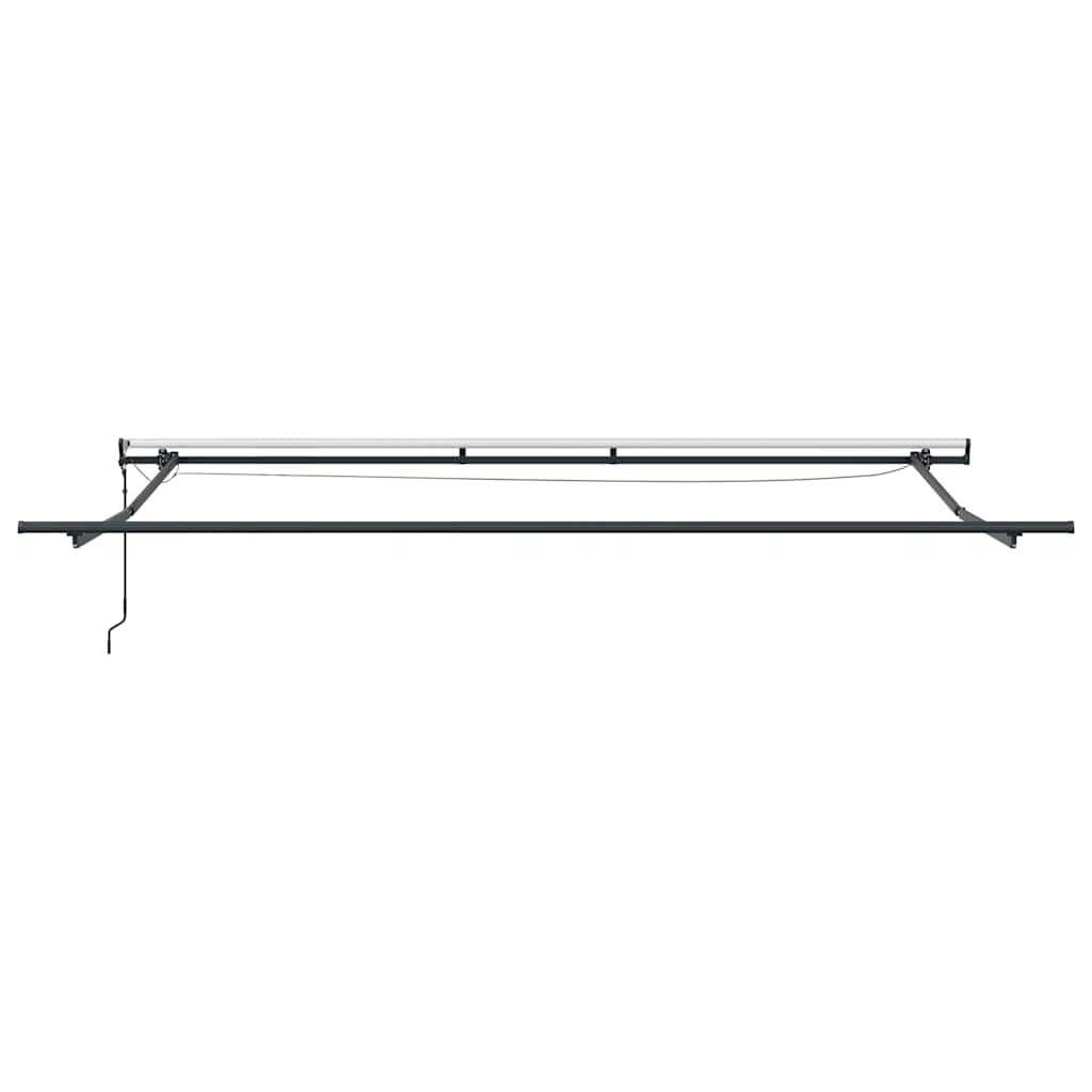 Tenda da Sole Retrattile Automatica con LED Bordò 450x300 cm | homemem39