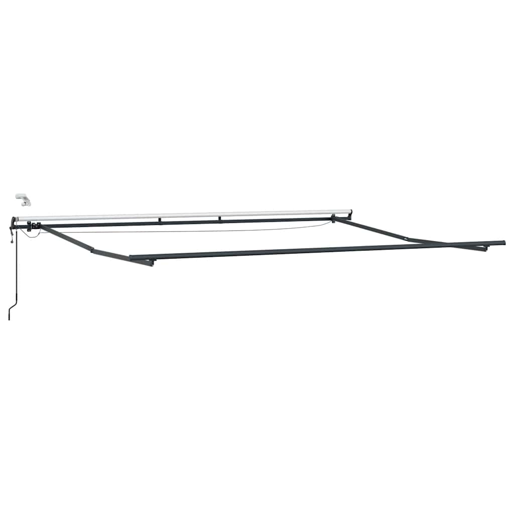 Tenda da Sole Retrattile Automatica con LED Bordò 500x300 cm | homemem39