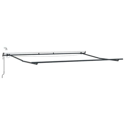 Tenda da Sole Retrattile Automatica con LED Bordò 500x300 cm | homemem39