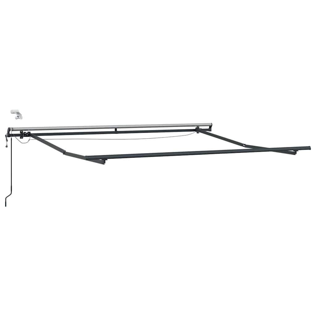 Tenda da Sole Retrattile Automatica con LED Marrone 300x250 cm | homemem39