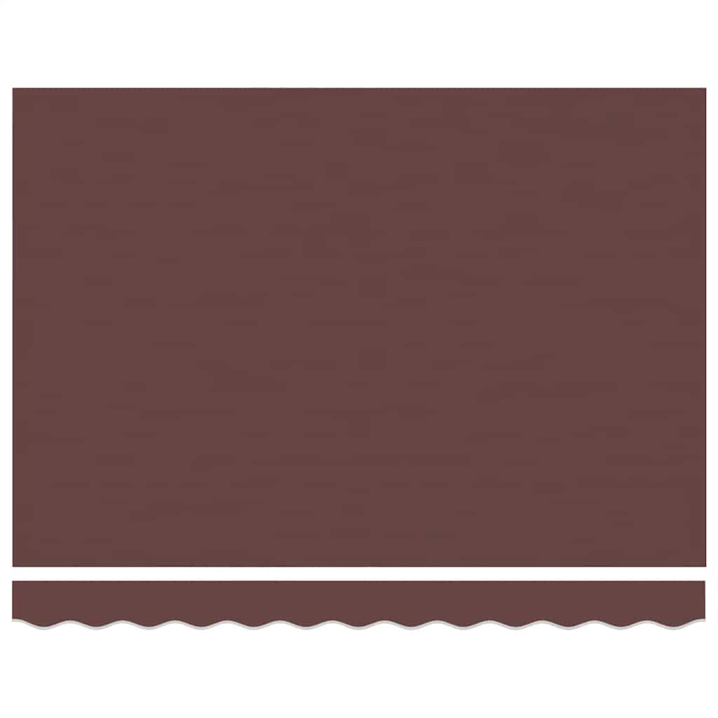 Tenda da Sole Retrattile Automatica con LED Marrone 300x250 cm | homemem39