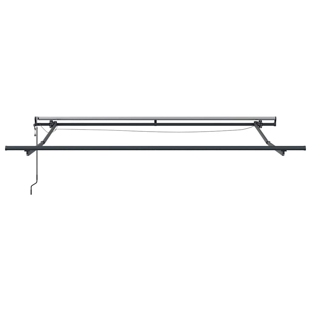 Tenda da Sole Retrattile Automatica con LED Marrone 300x250 cm | homemem39