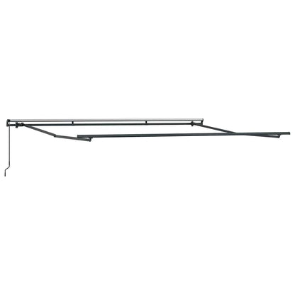 Tenda Sole Retrattile Manuale 500x300 cm Marrone | homemem39