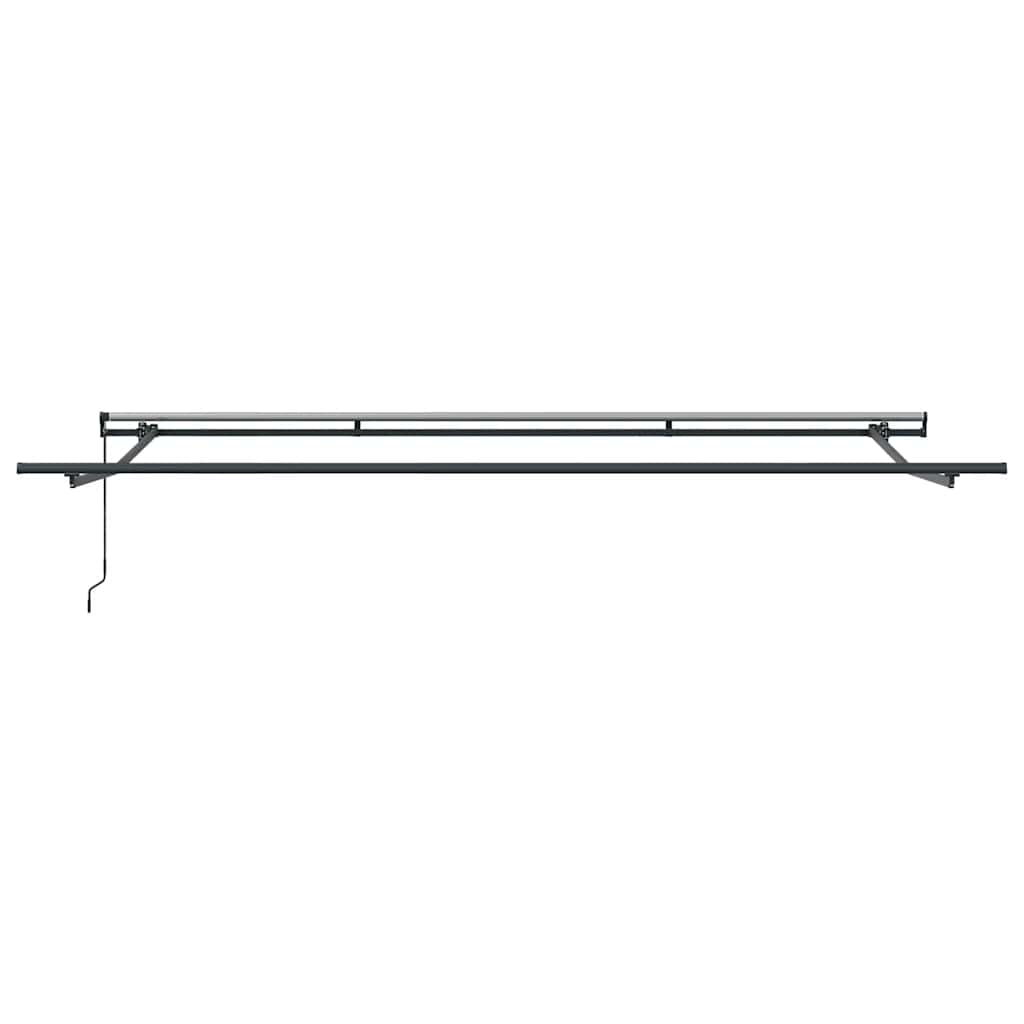 Tenda Sole Retrattile Manuale 500x300 cm Marrone | homemem39