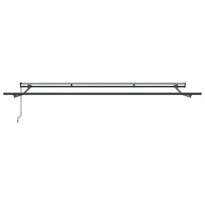 Tenda Sole Retrattile Manuale 500x300 cm Marrone | homemem39