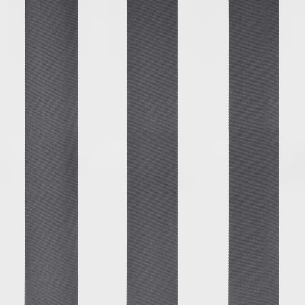 Tenda Retrattile Automatica Antracite e Bianco 350x250 cm