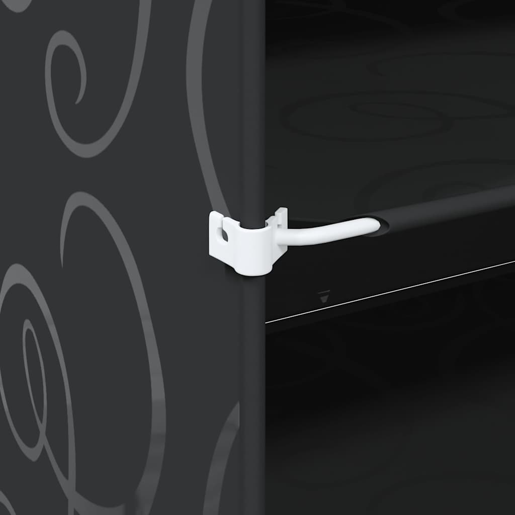 Organizzatore Portaoggetti con 6 Cubi e Ante Trasparenti in PP - homemem39